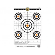 Мишени Accu-Blue Targets Range, размер 30х46 см от Do-All (упаковка 10 шт.)
