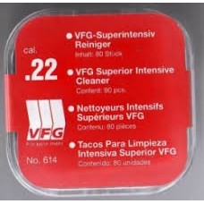 Пульки чистящие VFG Superior Intensiv для оружия калибром .22/.222/.223 (5,6 мм), 80 шт