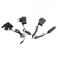 Комплект зарядного устройства с различными адаптерами для фонарей HelpLight
