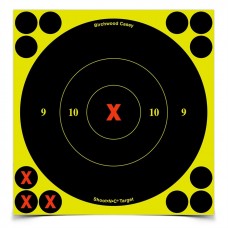 Мишень бумажная Birchwood Shoot NC® X-Bulls-eye Target 150мм