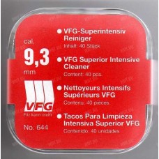 Пульки чистящие VFG Superior Intensiv для оружия кал. 9.3 мм, 40 шт