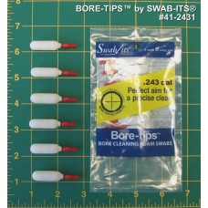 Многоразовые патчи для чистки Bore-Tips кал. .243 (6 мм)