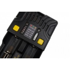 Зарядное устройство Armytek Uni C2 Универсальное 2 канальное ЗУ /1A для каждого канала / LED индикация + автоадаптер