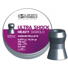 Пульки JSB Ultra Shock Heavy кал. 4,52 мм 0,67 г.