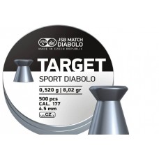 Пульки JSB Target Sport к.4,5 мм, 0,52 г.